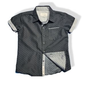 Button Down Boy Shirt, Craft Low, Small- Medium
